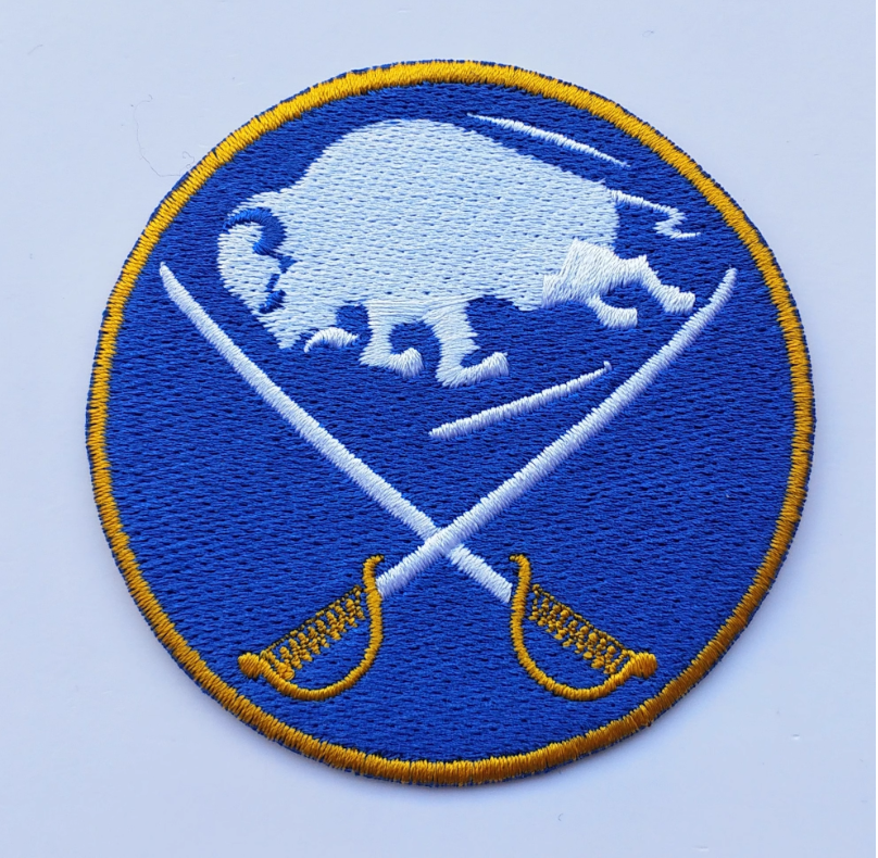 Buffalo Sabres Logo Iron on Patch 7.5CM